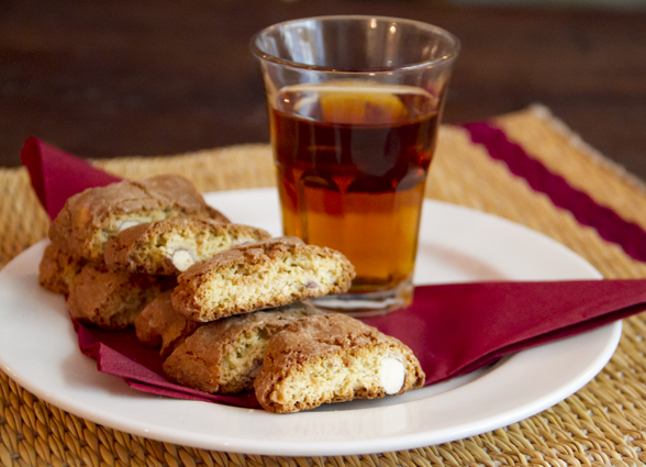 Vin Santo et cantucci, tradition de Noël en Toscane