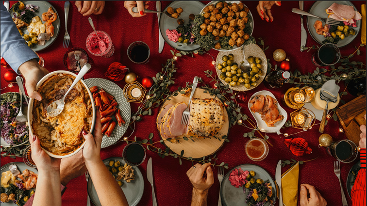 Table de Noel en Italie